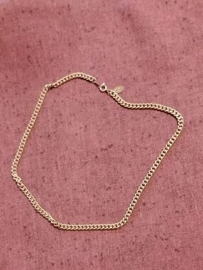 16" Miami Cuban Link 14 Kt Gp Chain
